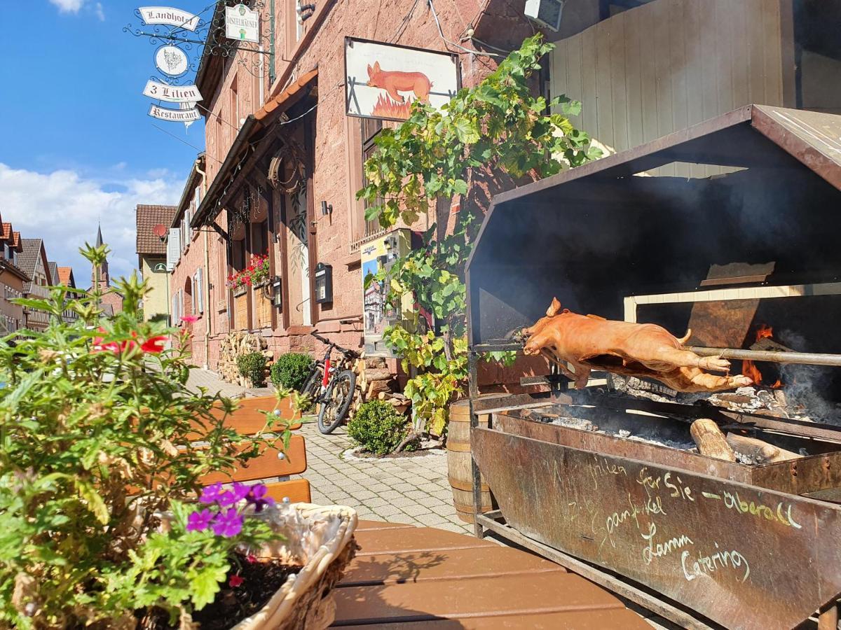 Werbach Gasthaus & Hotel Drei Lilien מראה חיצוני תמונה